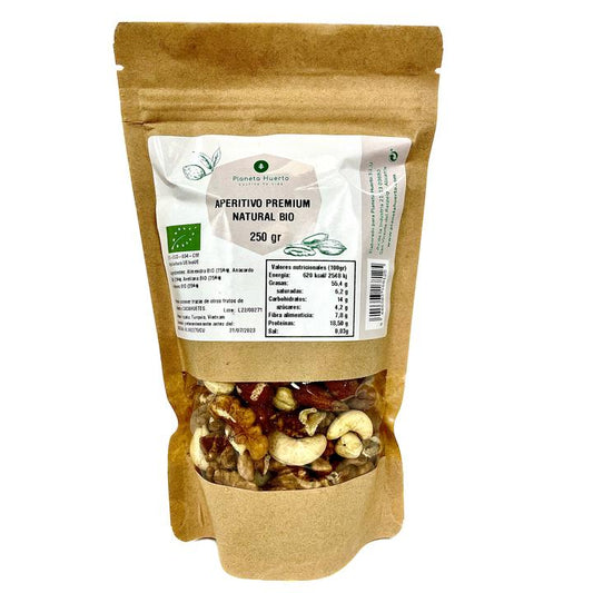 Mistura de frutos secos naturais ECO Planeta Huerto 250 g