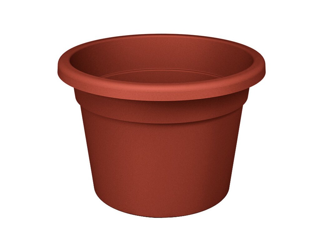 Macetero De Plastico Terracota 50cm_0