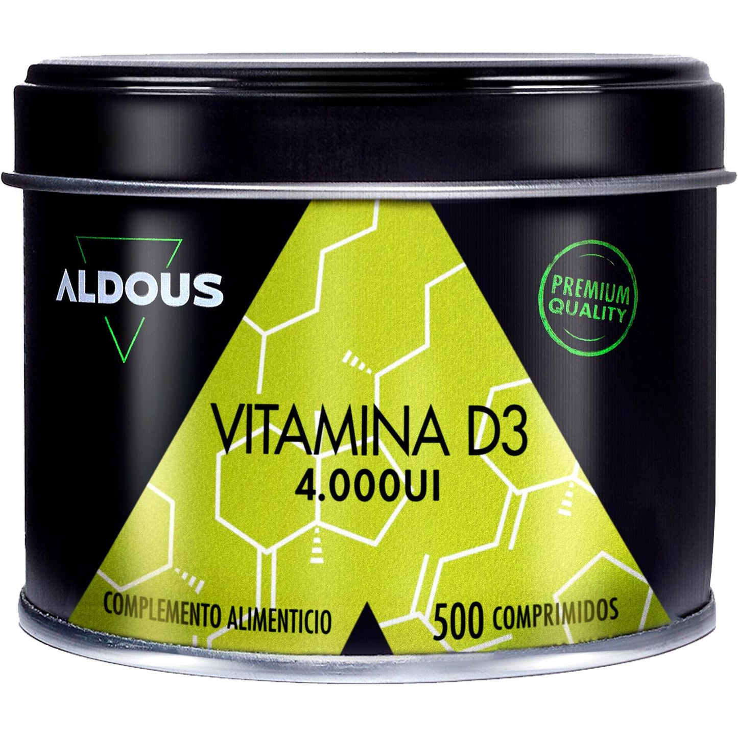 Vitamina D3 4000 UI Aldous Bio 500 comprimidos