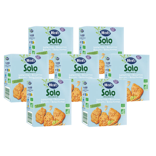 Pack de 7 Cereais Animal Cookies Only 100 g - Hero Solo