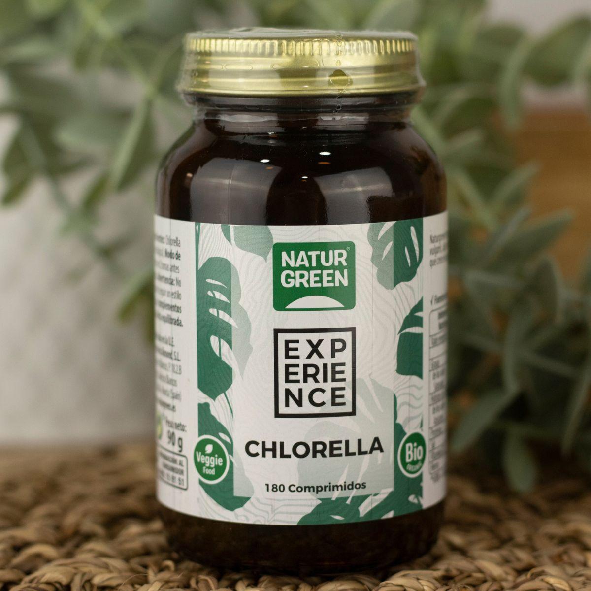 Chlorella Vita Superlife Naturgreen 180 comprimidos, 90 g