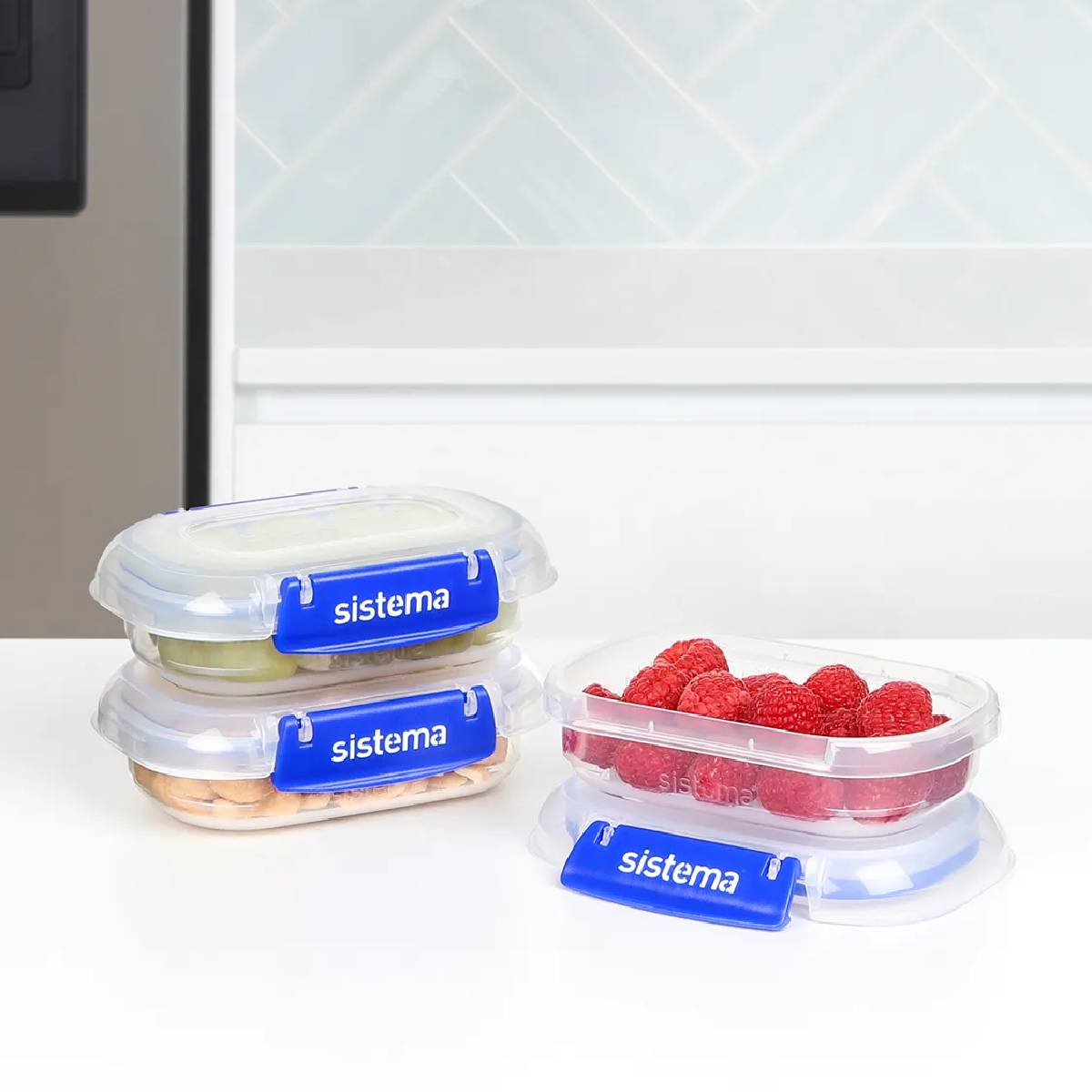 Pack de recipientes herméticos Klip It+ System 3x180 ml