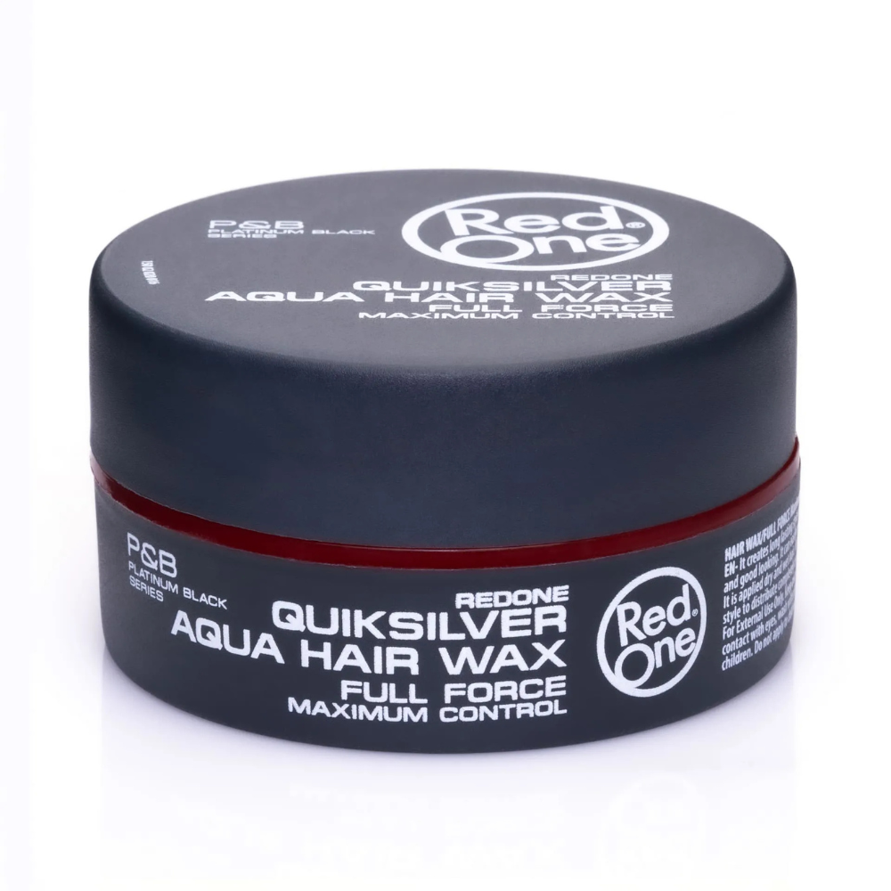 Red One Hair Styling Aqua Hair Gel Wax Quicksilver 150ml_0