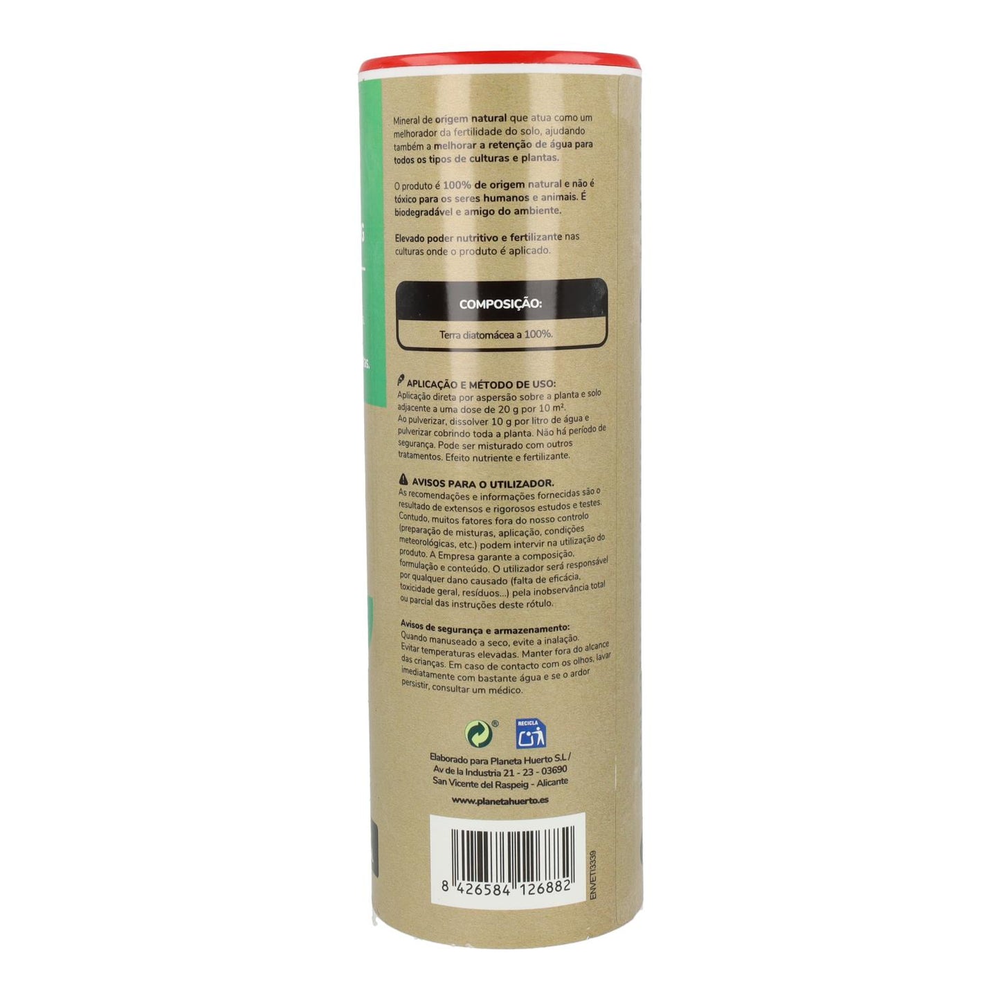 Terra Diatomácea Planeta Huerto 300 gr