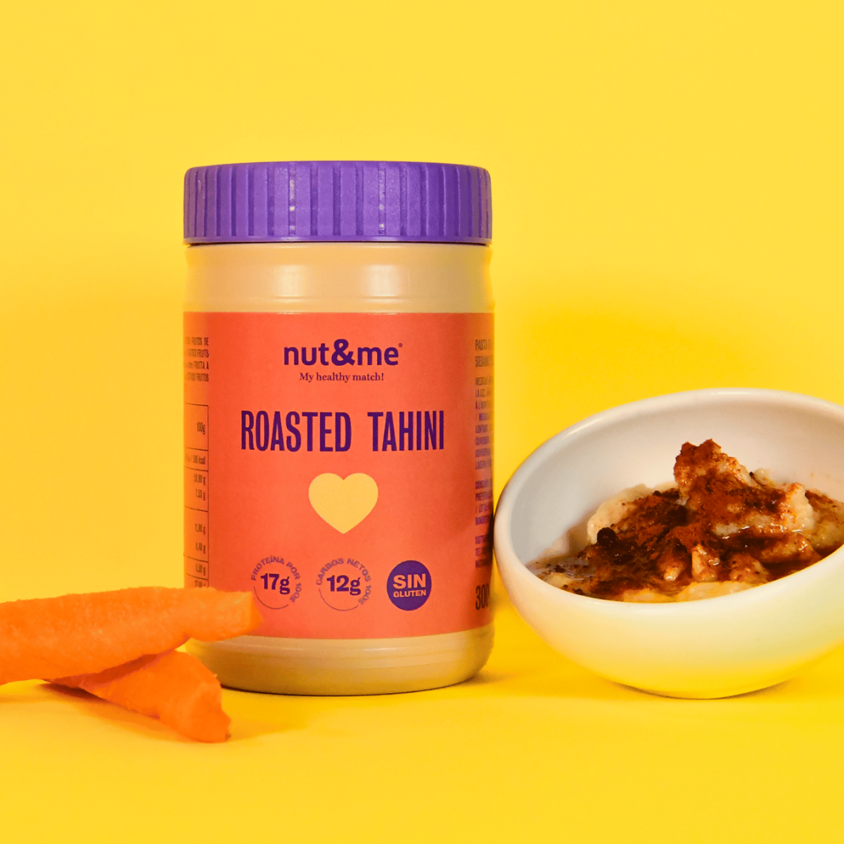 Creme de Tahini com Sésamo Torrado 300 g Nut&me
