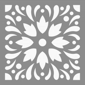 Estêncil de azulejo marroquino 4