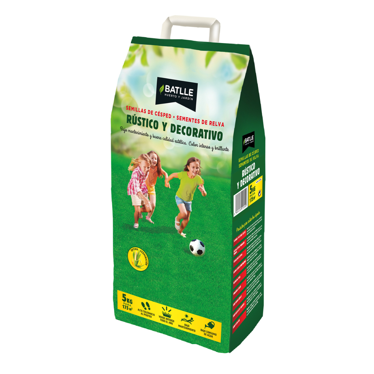 Sementes de relva rústica e decorativa Batlle 1 kg