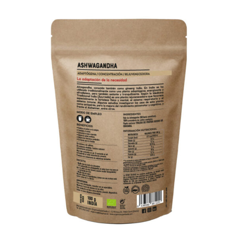 Ashwagandha Raw Sin Gluten Bio_1