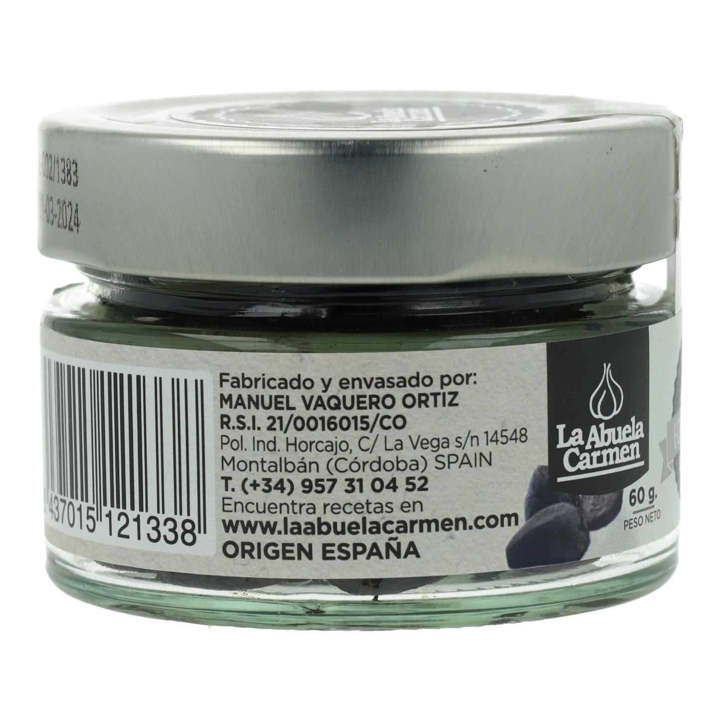 Alho Preto Descascado La Abuela Carmen 60g