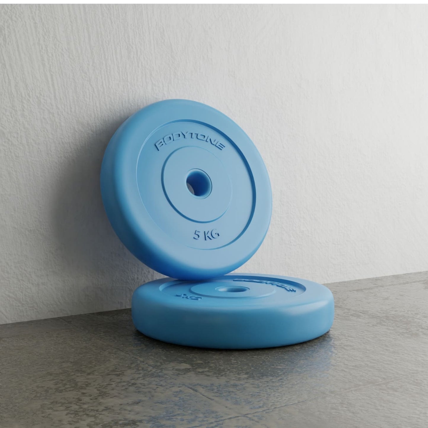 Discos de peso Bodytone 5kg ø28mm, 2 unid.