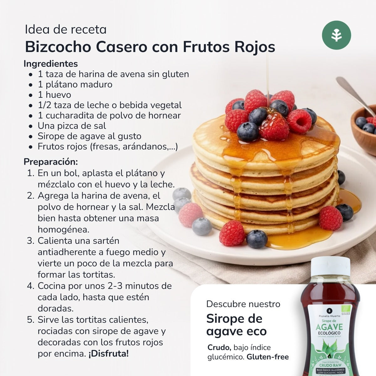 Harina Integral de Avena Sin Gluten Eco Planeta Huerto 5 Kg