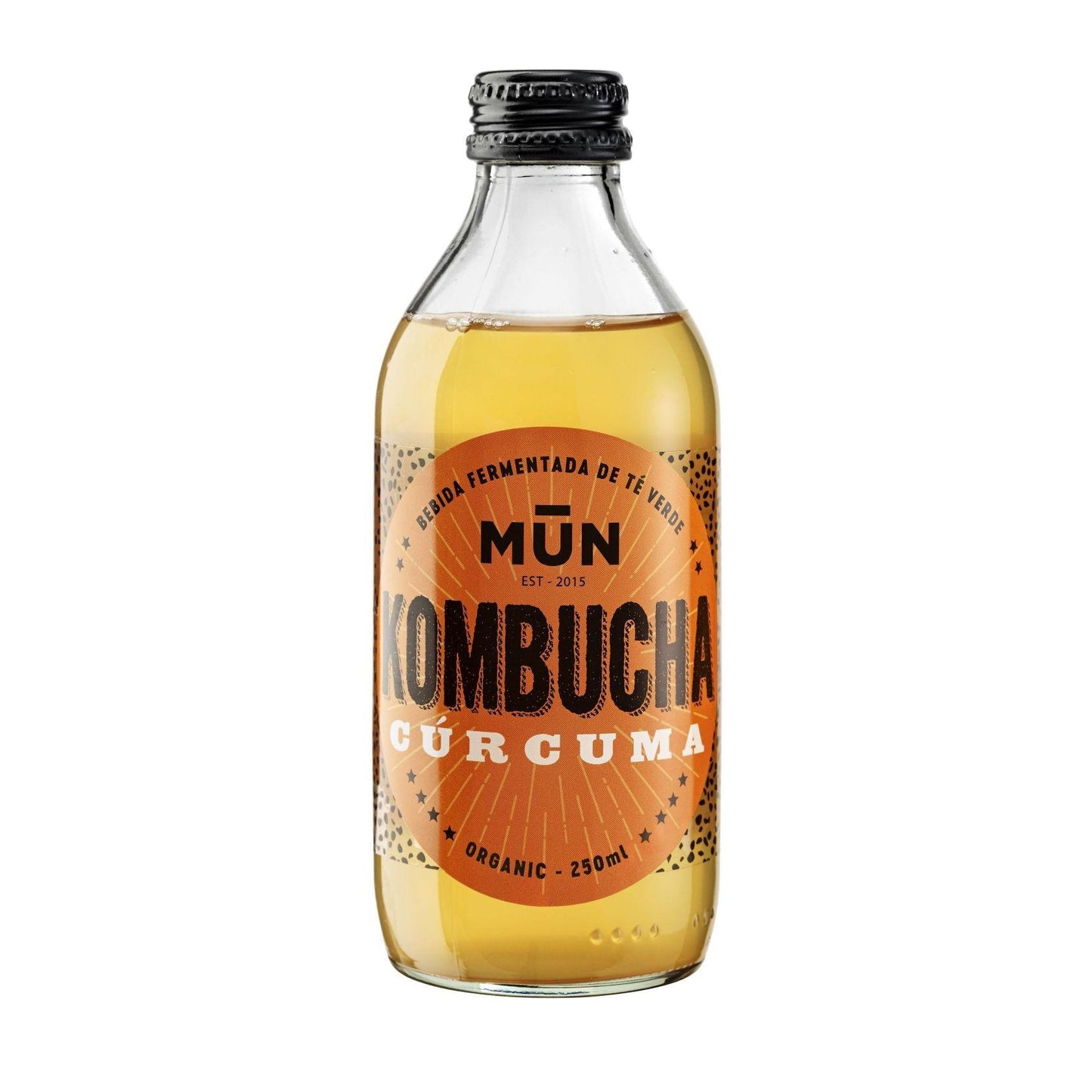 Kombuchá Curcuma Laranja Mun 250 ml
