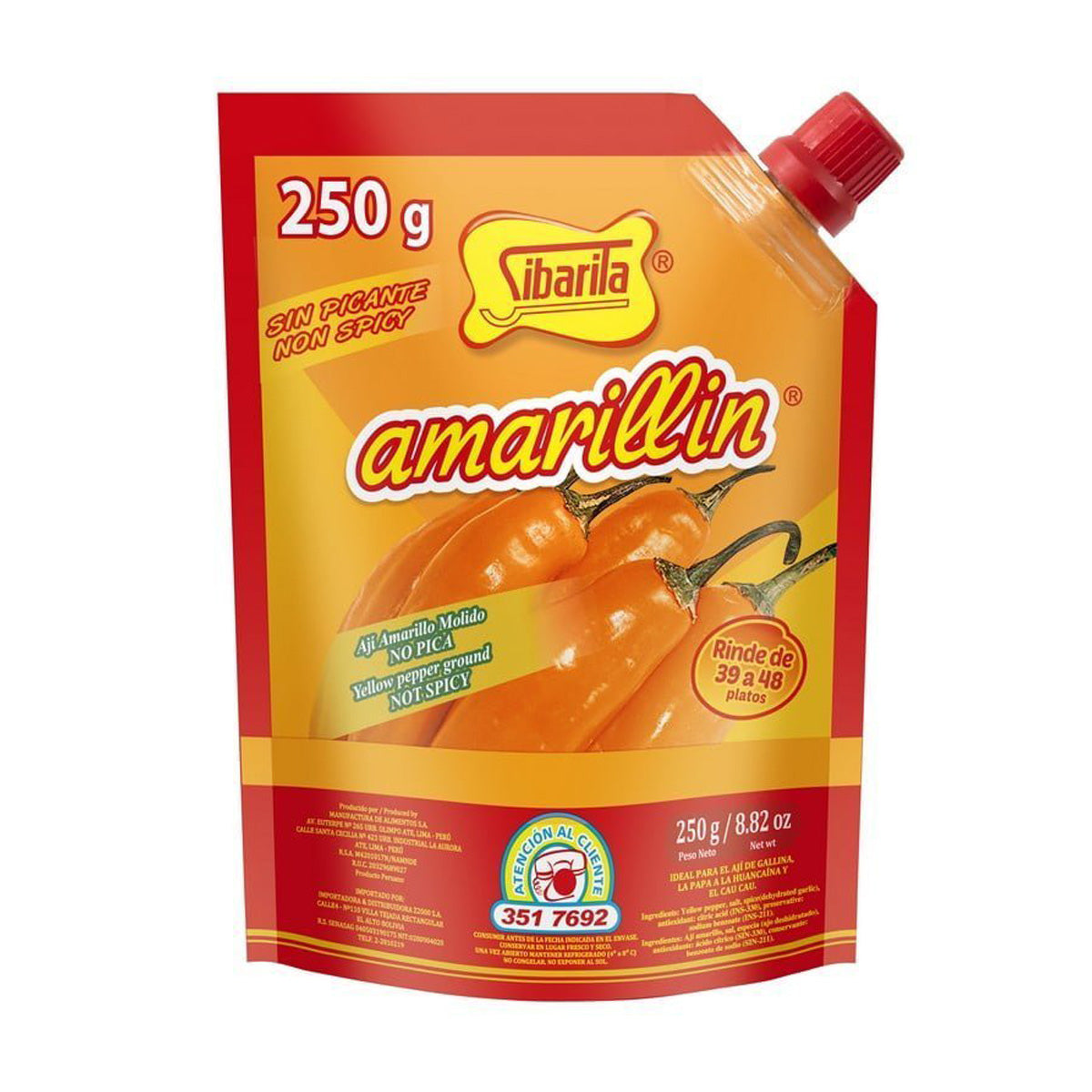 Sibarita Amarilín Doypack 250 g