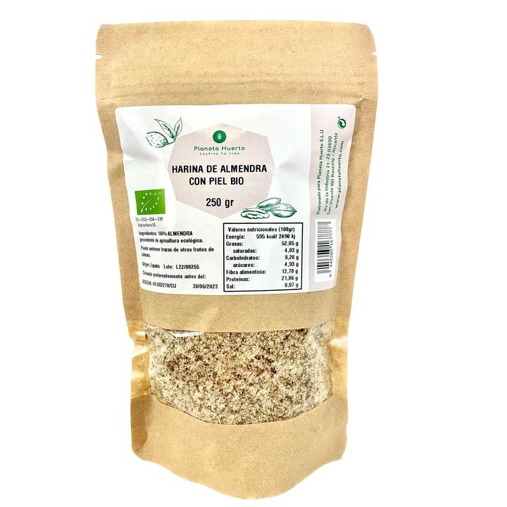 Farinha de amêndoa com pele ECO Planeta Huerto 250 g
