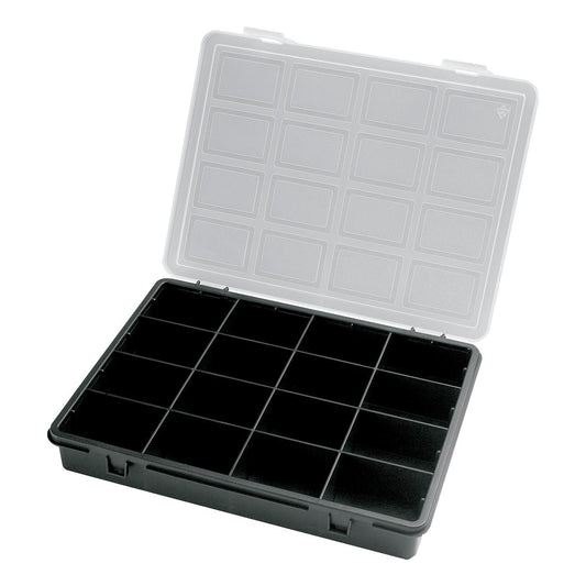 Organizador Plastico 16 Compartimentos 242x188x37 Mm. Caja Almacenaje, Malentin Organizador, Organizador Plastico
