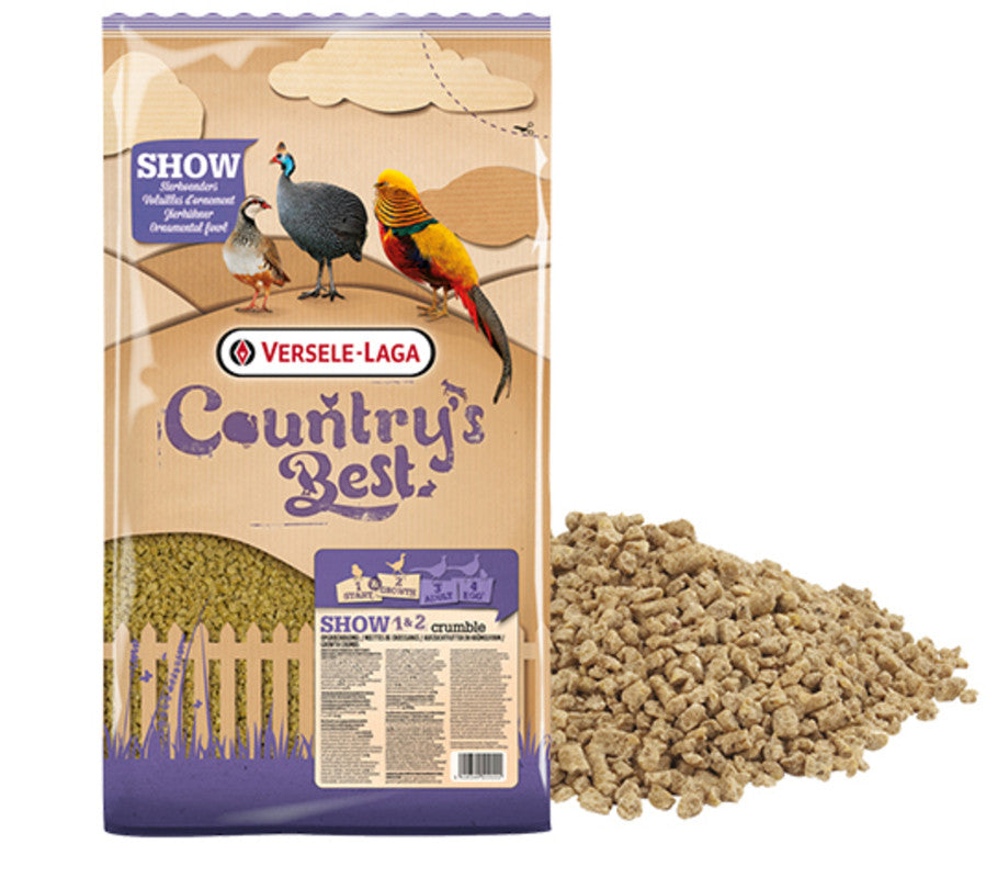 Pienso Show 1/2 (5kg) - Alimento de arranque para pollitos de faisán, perdiz, gallina y aves ornamentales._0