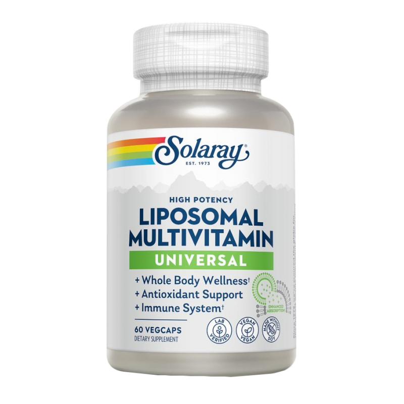 Universal Lipossomal Multivitamínico - Solaray 60 Cápsulas Vegetais S