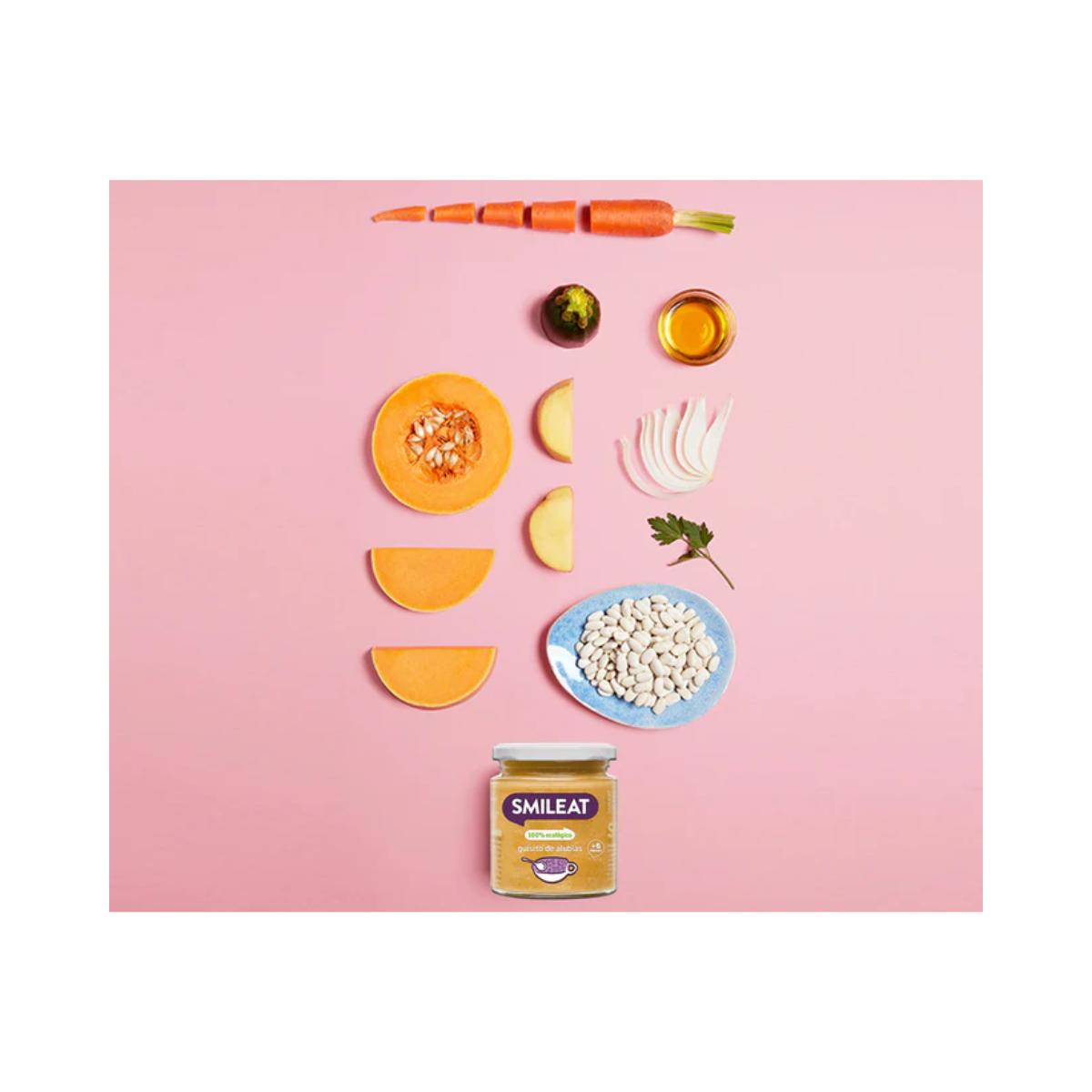 PROMOÇÃO 3x Pote de Ensopado de Feijão Smileat Biológico 230g