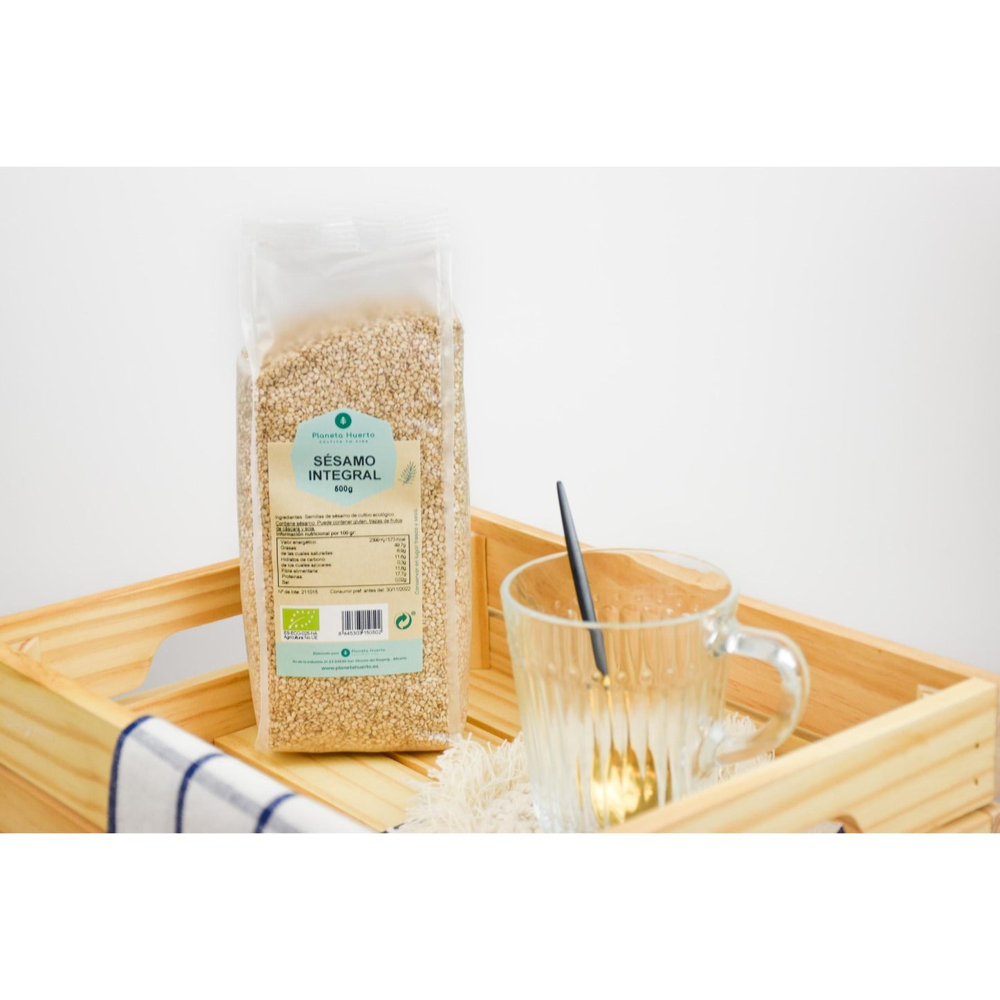 Sésamo cru integral ECO Planeta Huerto 500 g