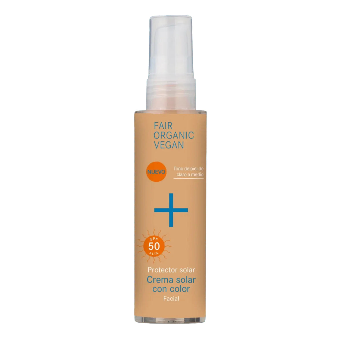 Creme facial com cor FPS50 I+M 50 ml