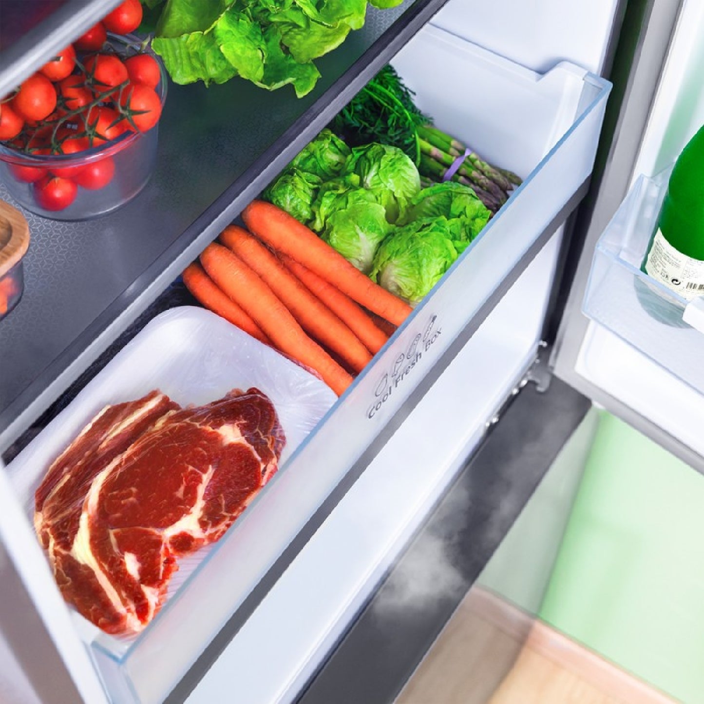 Cecotec Frigorífico Combi 2 Puertas Bolero Coolmarket Combi 495 Inox. 495 Litros Altura 200 Cm Ahorro Energético No Fros_4