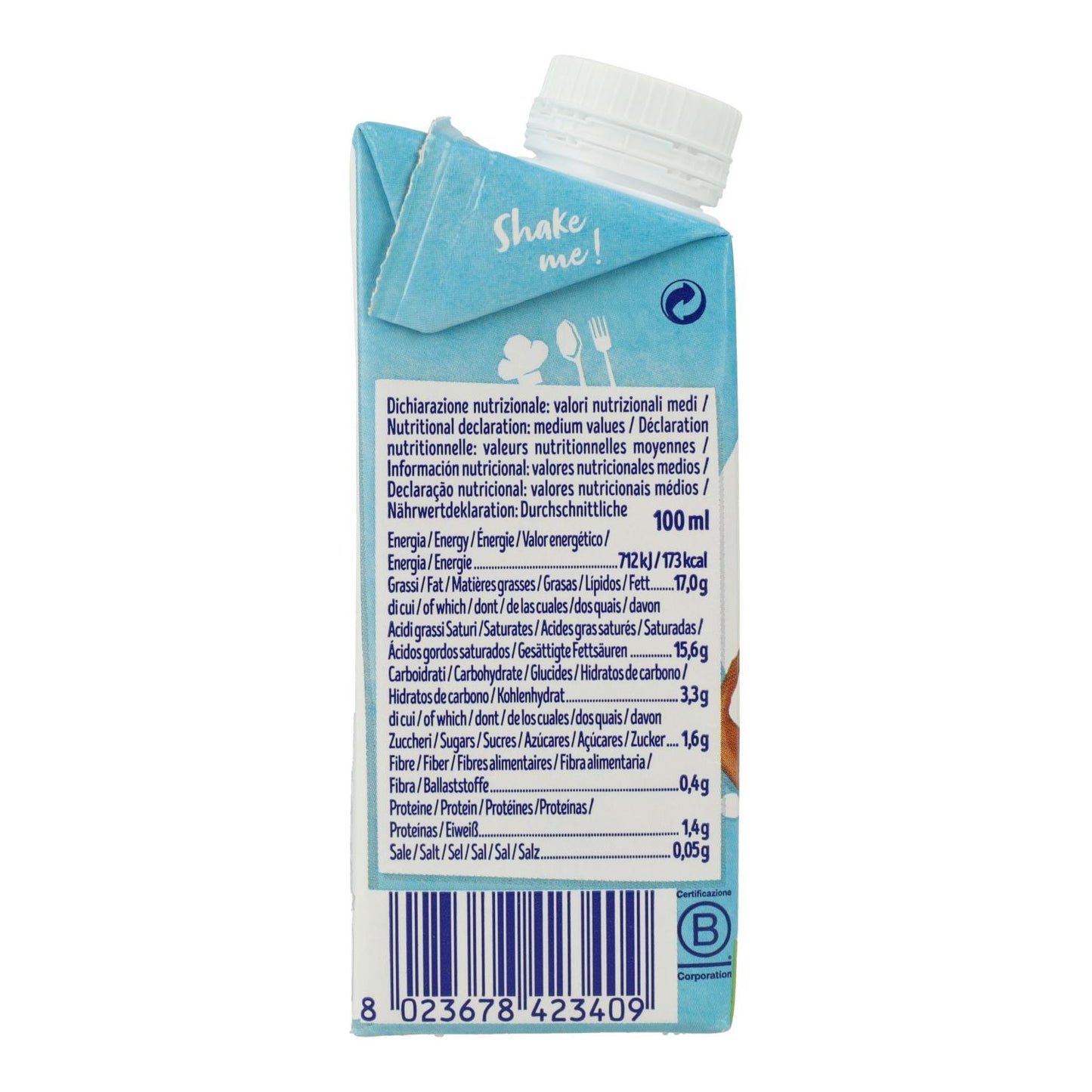 Isola Bio Creme Vegetal de Coco para Cozinhar, 200 ml