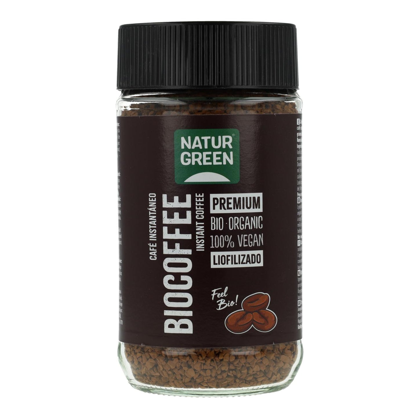 Café Instantâneo Biológico Biocofee Naturgreen 100 g