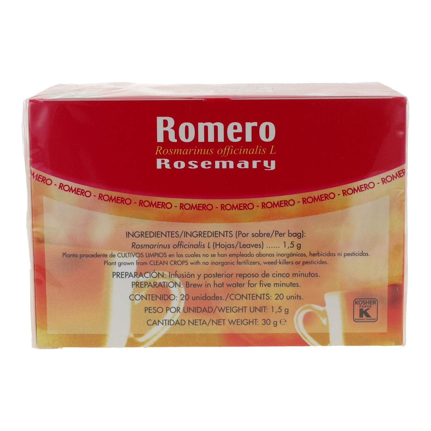 Infusão de Alecrim Soria Natural 30 g