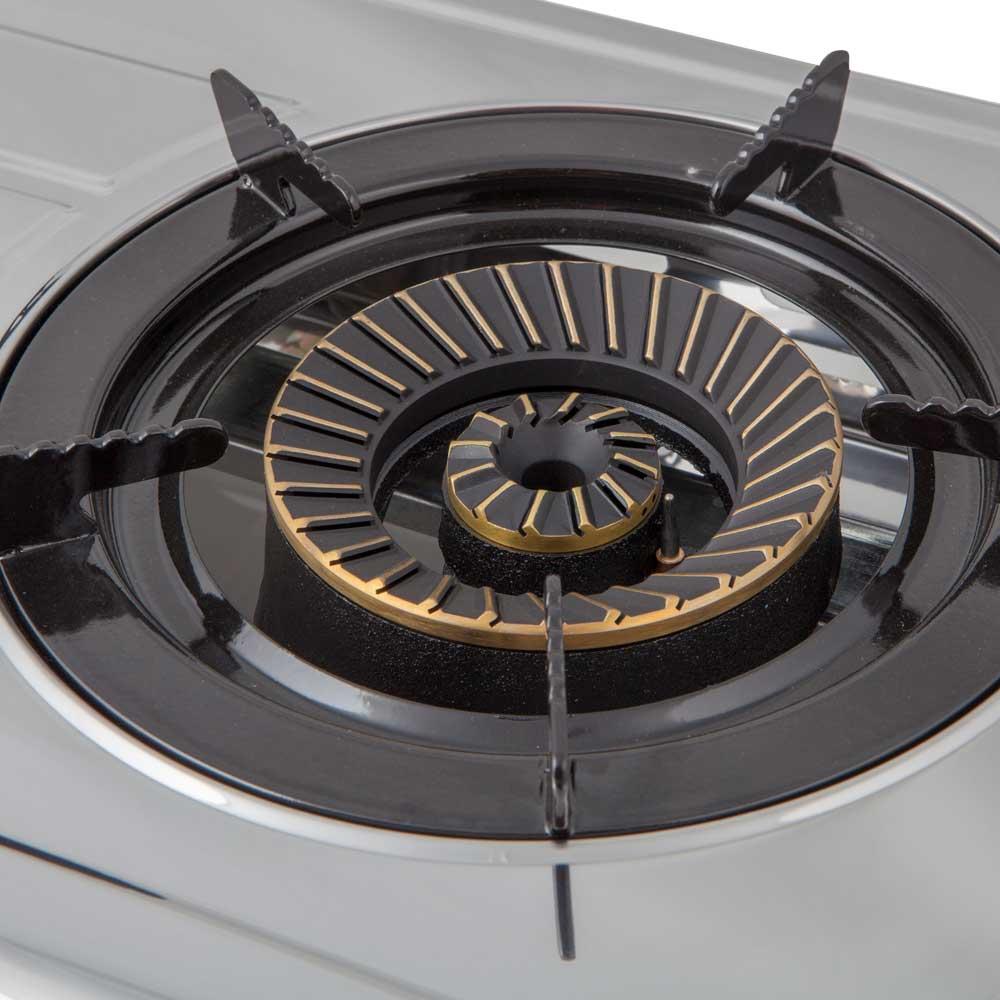 Fogão a gás em aço inoxidável Orbegozo FO 2710