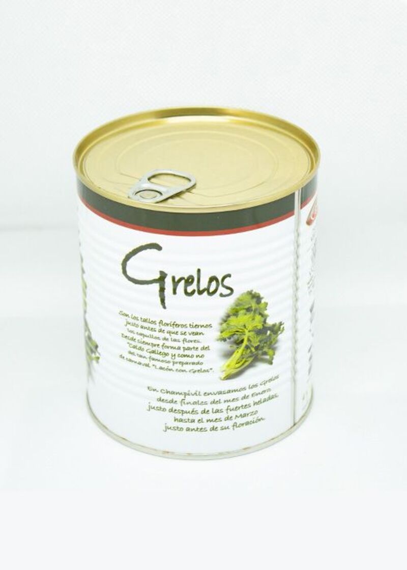 Grelos Gallegos Cocidos Envasados - 580gr._0