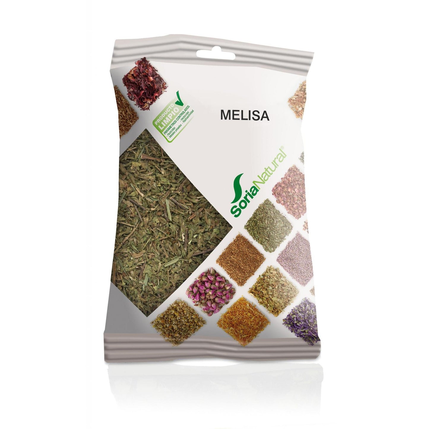 Folhas de erva-cidreira Soria Natural, 30 g