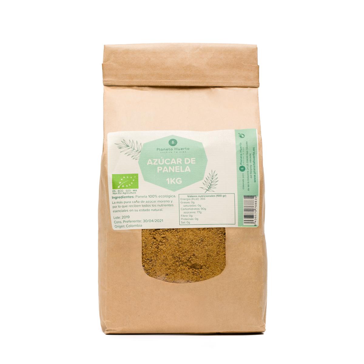 Embalagem de 2x Planeta Huerto ECO Panela Açúcar 1kg