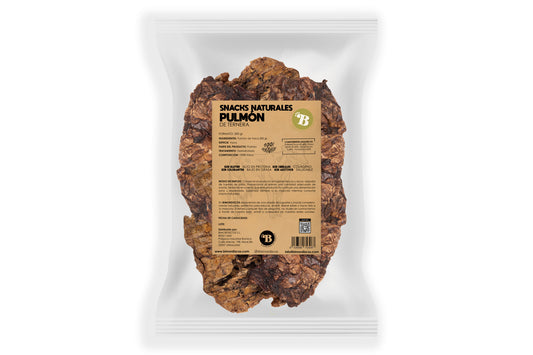 Bimordiscos Pulmón De Ternera Para Perros · 250g.