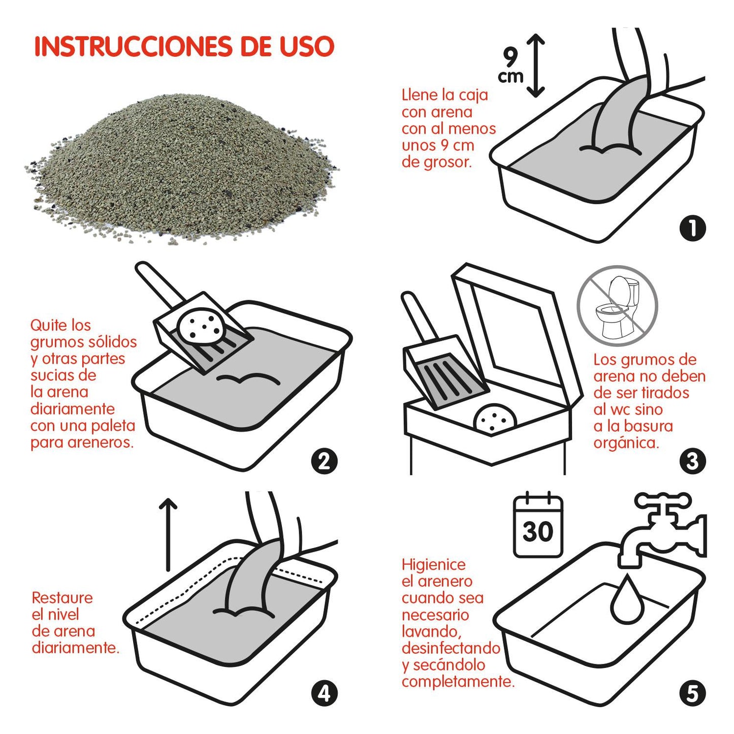 Classic Cat Litter Arquivet 10 kg Aglomerado de Bentonite