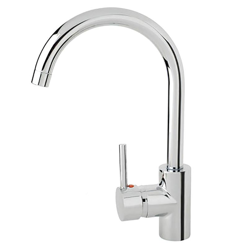 Monomando Línea Flow Fregadero Con Caño Alto Con Cartucho Ceramico Ø 40 Mm.