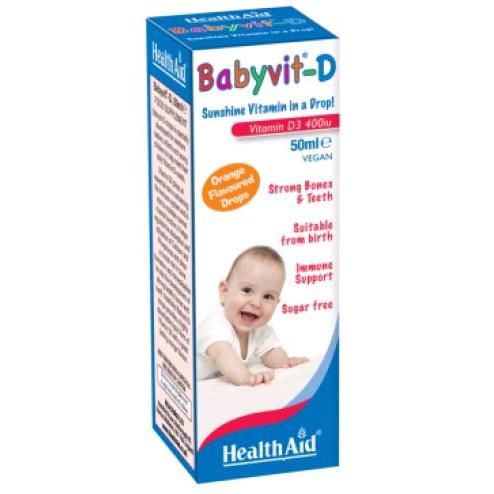 Babyvit D Drops 50 ml - Auxiliar de Saúde