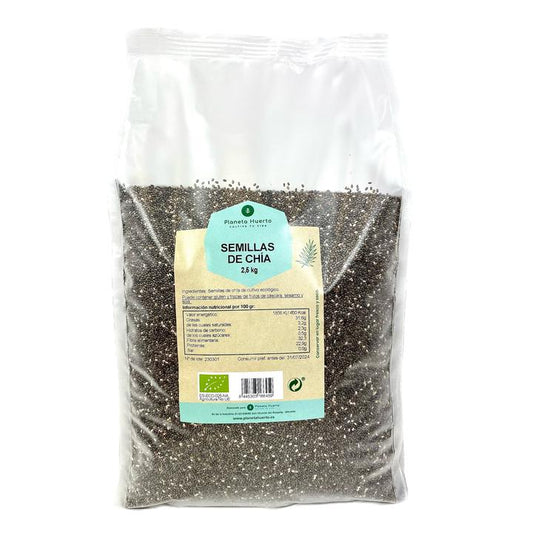 Planeta Huerto ECO Sementes de Chia 2,5 kg