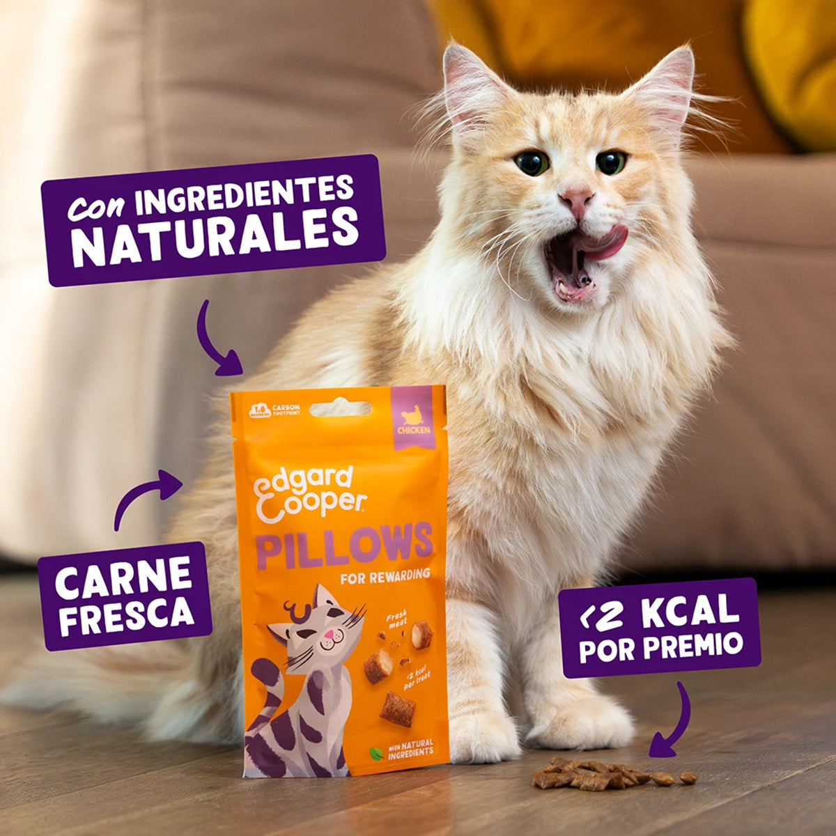 Edgard Cooper Chicken Bites Petiscos Naturais para Gatos 60g