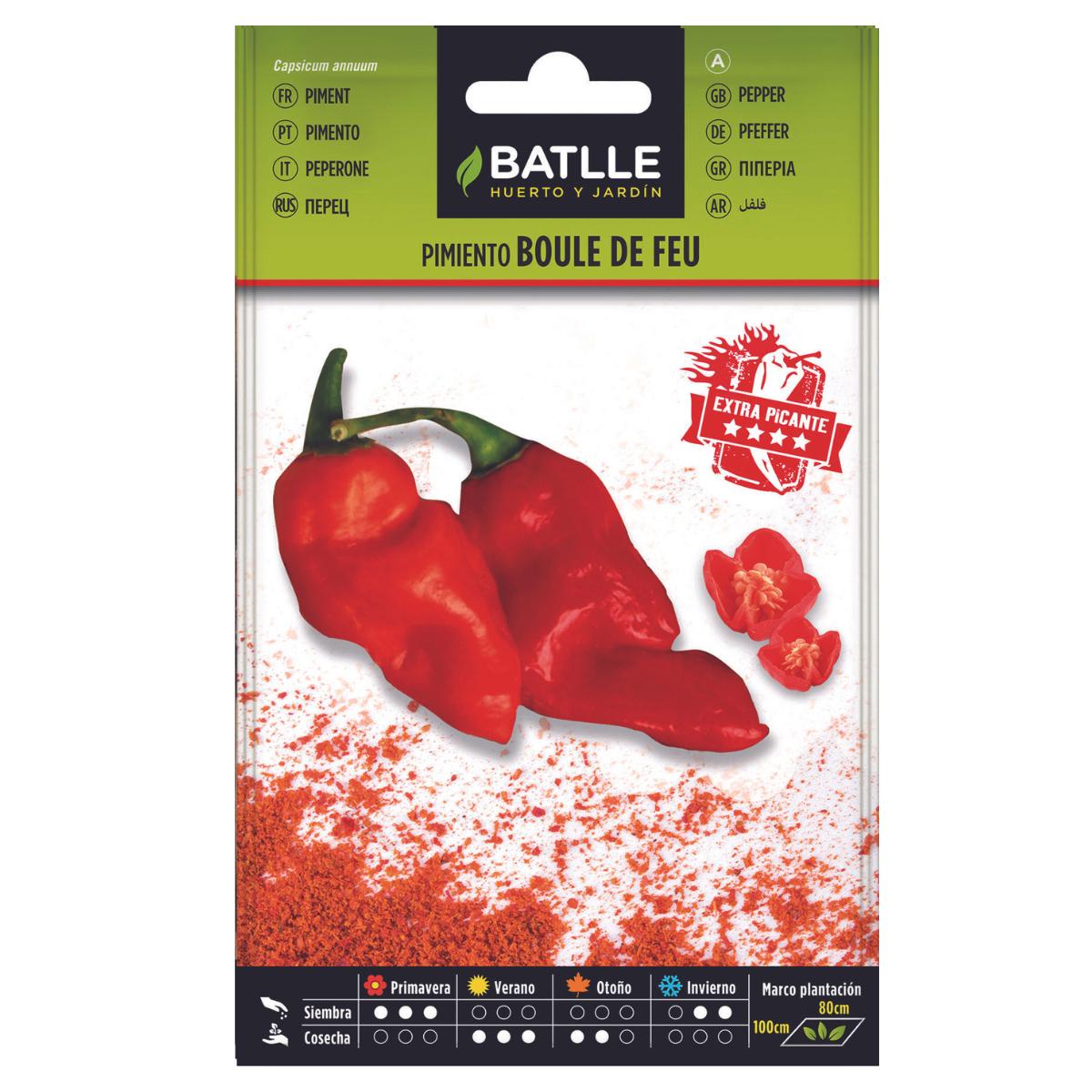 Sementes de Pimenta Boule de Feu Batlle
