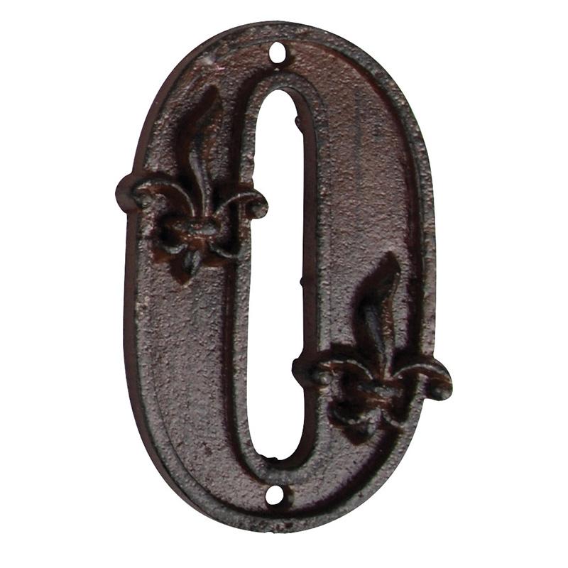 Número 0 para identificar a casa