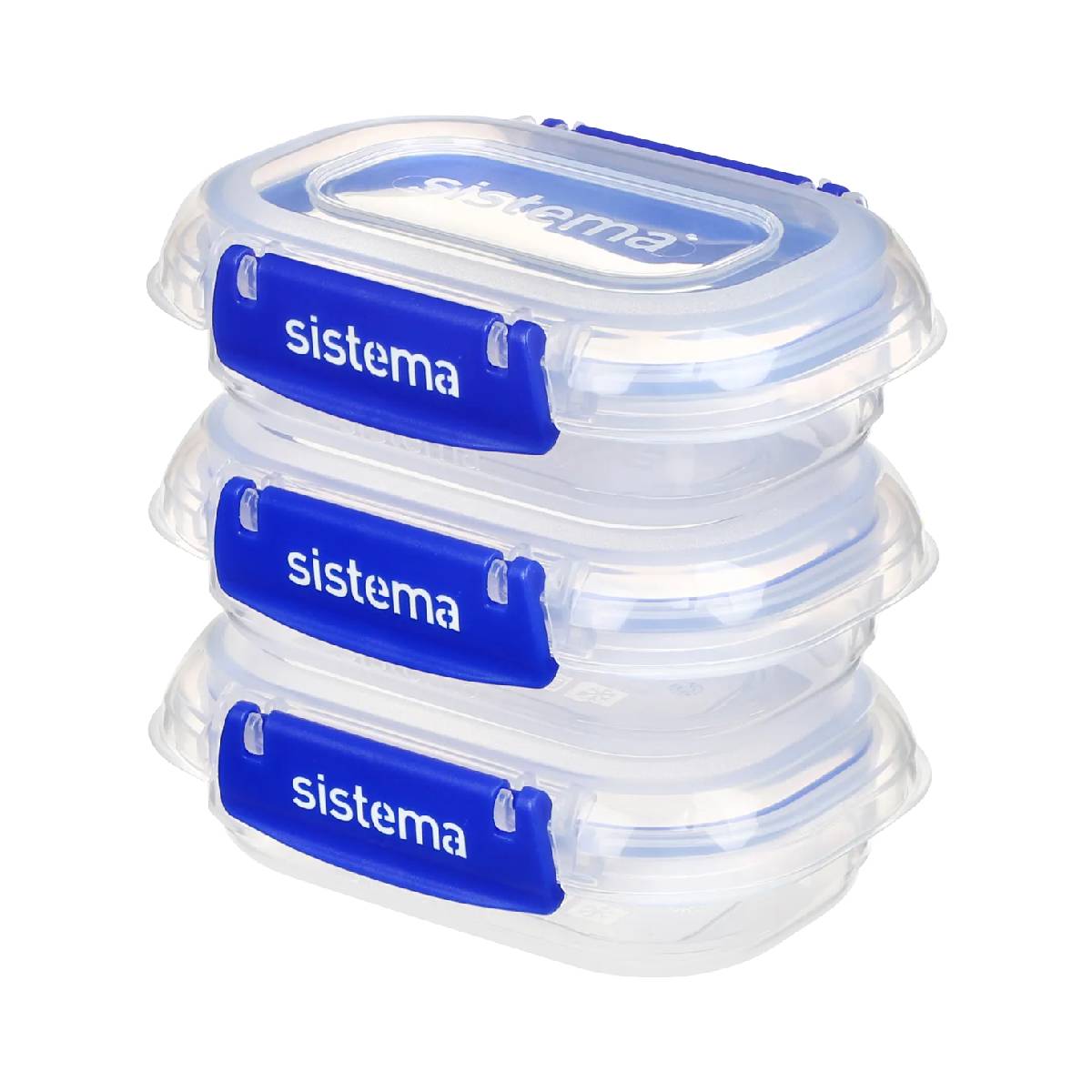 Pack de recipientes herméticos Klip It+ System 3x180 ml