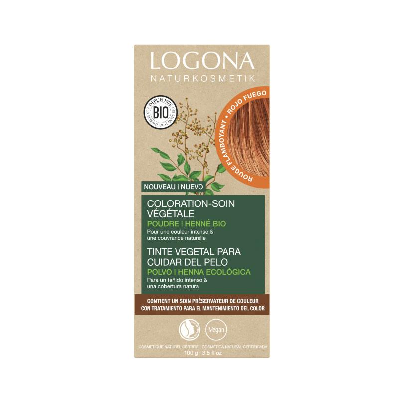 Corante Vegetal Cobre Intenso Logona (flamejado) 2 x 50 gr
