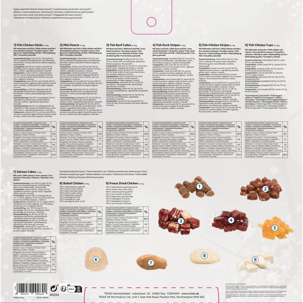 Calendário do Advento do Gato Trixie Prize