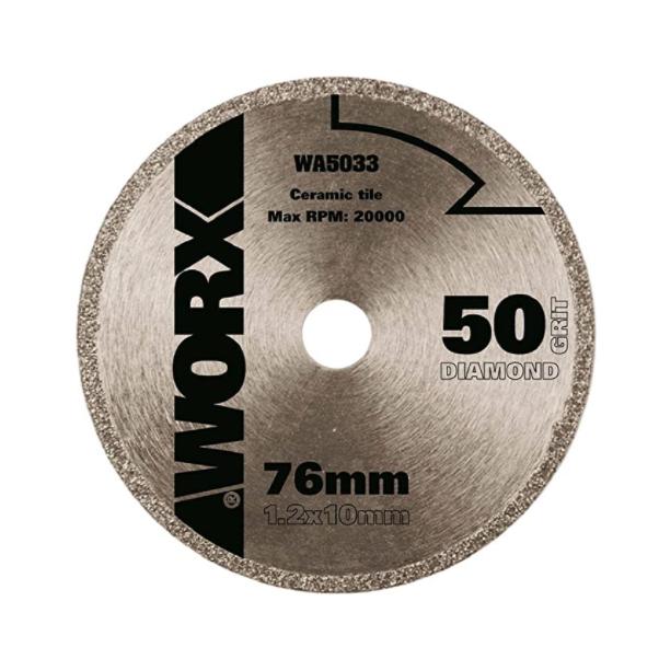 Lâmina diamantada 76mm para WX801 - Worx