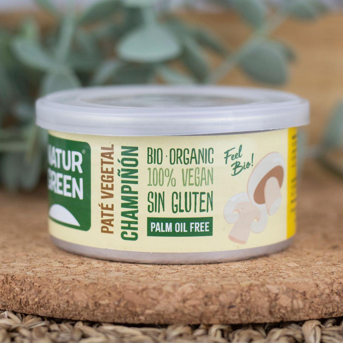 Patê de Cogumelos Biológicos Naturgreen 125 g
