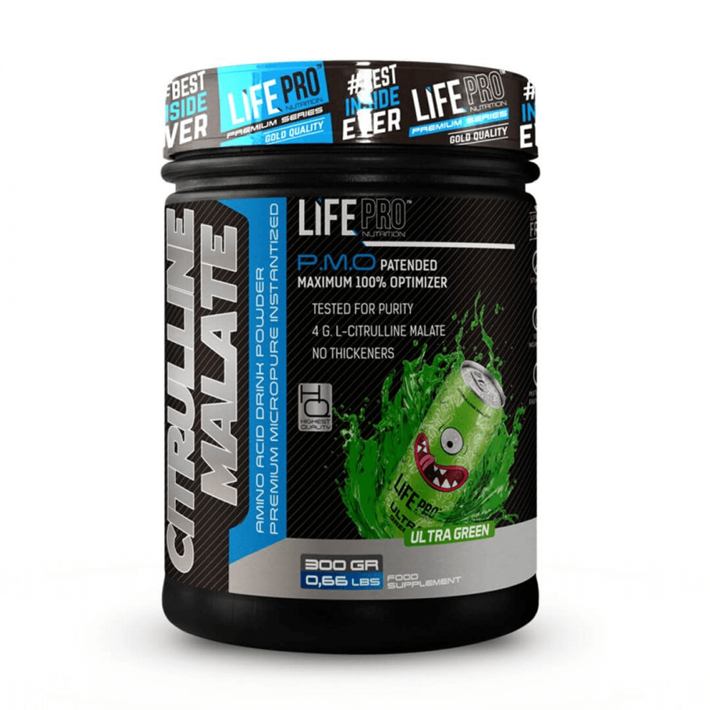 Citrulina Malato - 300g - Green Burst - Aminoácidos - Lifepro_0
