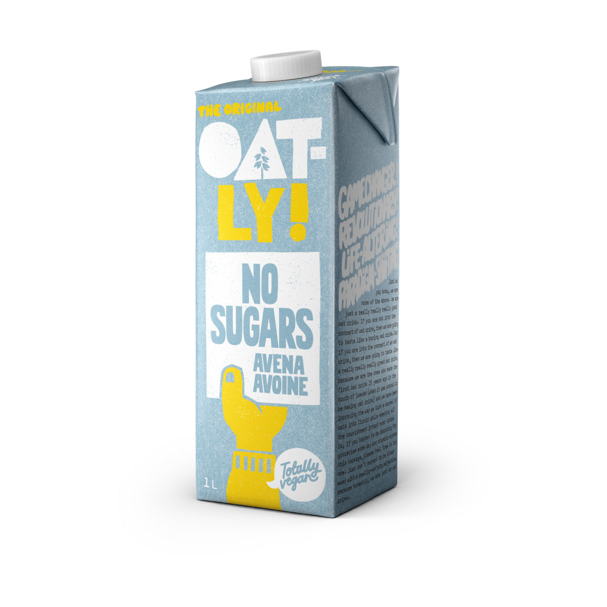 Embalagem de 6 bebidas de aveia sem açúcar, Oatly, 1 L