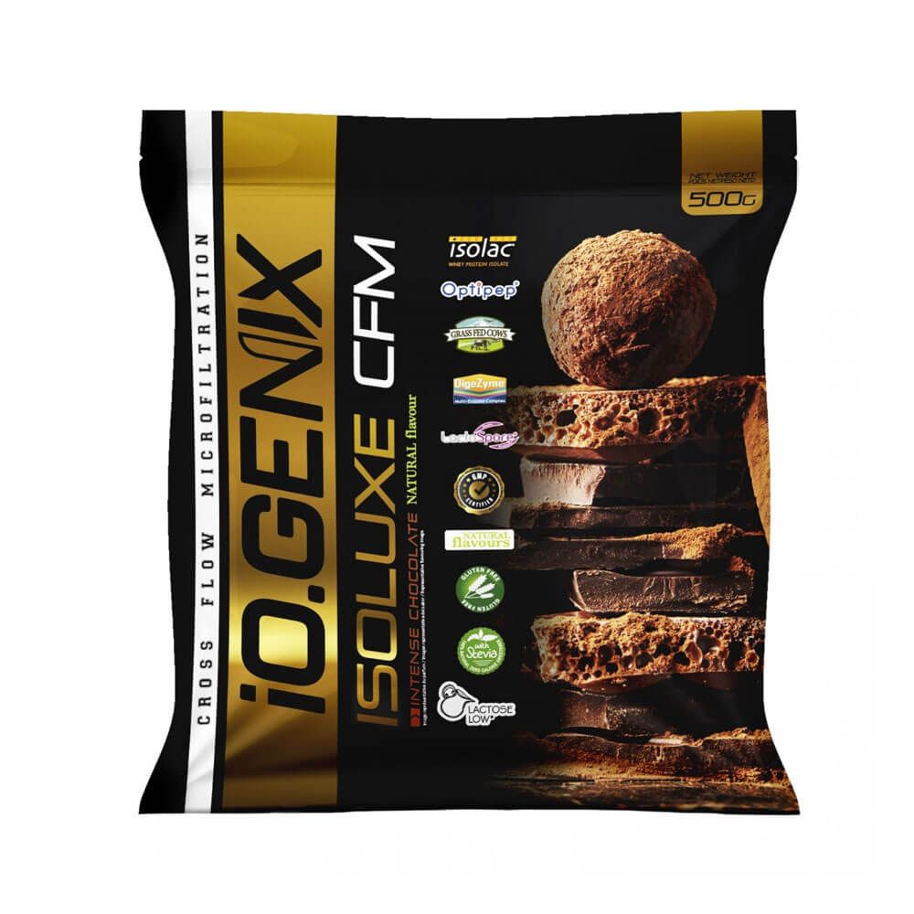Isoluxe Cfm - 500g - Chocolate Intenso - Proteína De Aislado De Suero Isolate - Io.genix_0