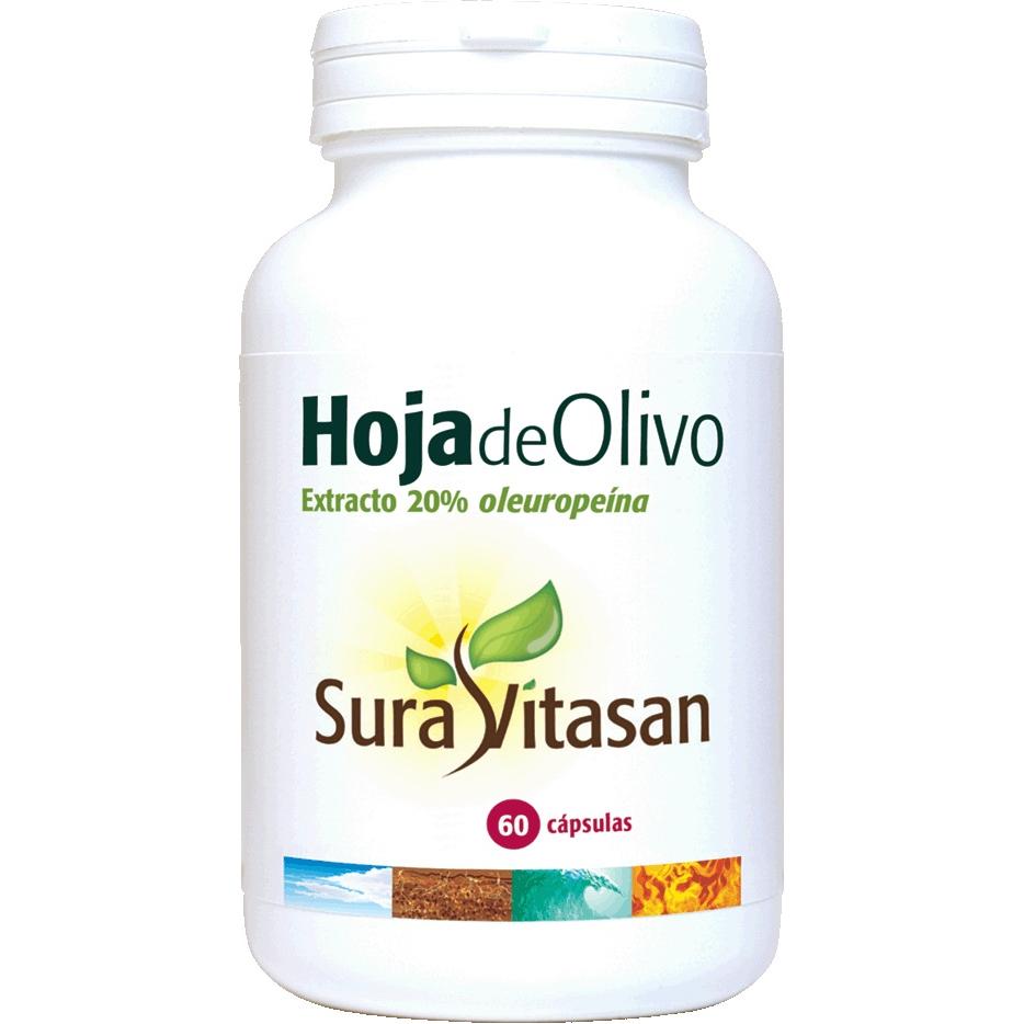 Folha de Oliveira 500 Mg 60 Cápsulas Sura Vitasan