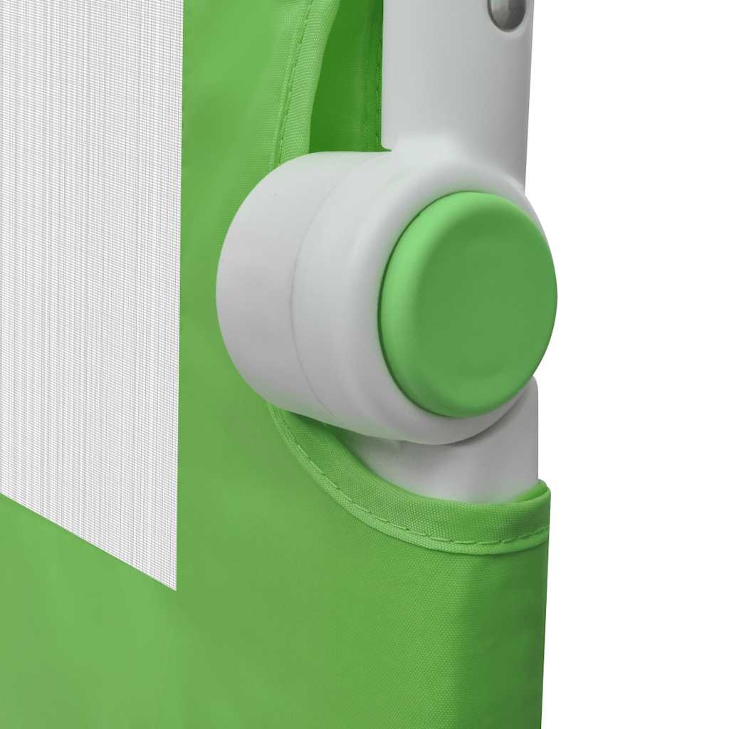 Barandilla De Seguridad Cama De Niño 2 Uds Verde 150x42 Cm_5